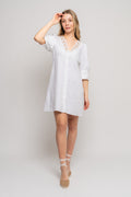 Kit Short Linen - White