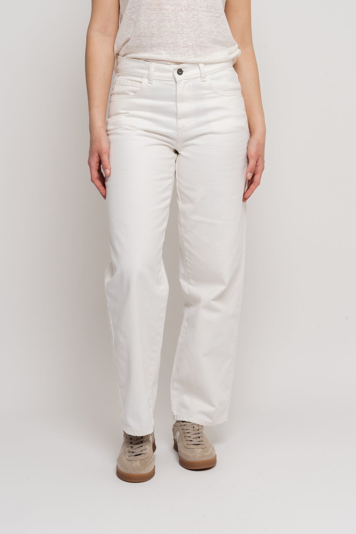 Seasonal Denim Pant - White