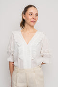 Caressa Top - White