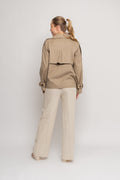 Yasmagda Ls Short Trenchcoat - Savannah Tan
