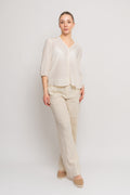 Wiliana 2/4 Shirt - Egret