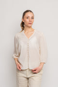 Wiliana 2/4 Shirt - Egret