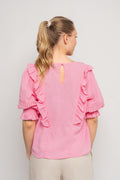 Caressa Top - Sachet Pink