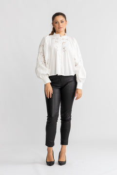 Yaszimla Ls Shirt - Star White