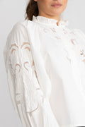 Yaszimla Ls Shirt - Star White