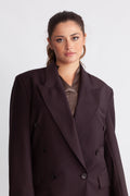 Girona Blazer - Aubergine