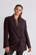 Girona Blazer - Aubergine