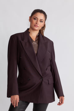 Girona Blazer - Aubergine