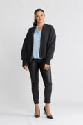 East Cardigan - Anthracite Chine