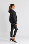 East Cardigan - Anthracite Chine