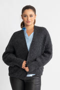 East Cardigan - Anthracite Chine