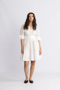 Coco Short Dress - Offwhite