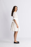 Coco Short Dress - Offwhite
