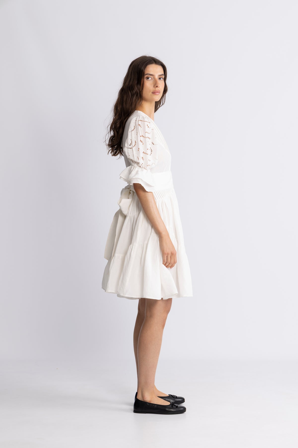 Coco Short Dress - Offwhite