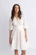 Coco Short Dress - Offwhite