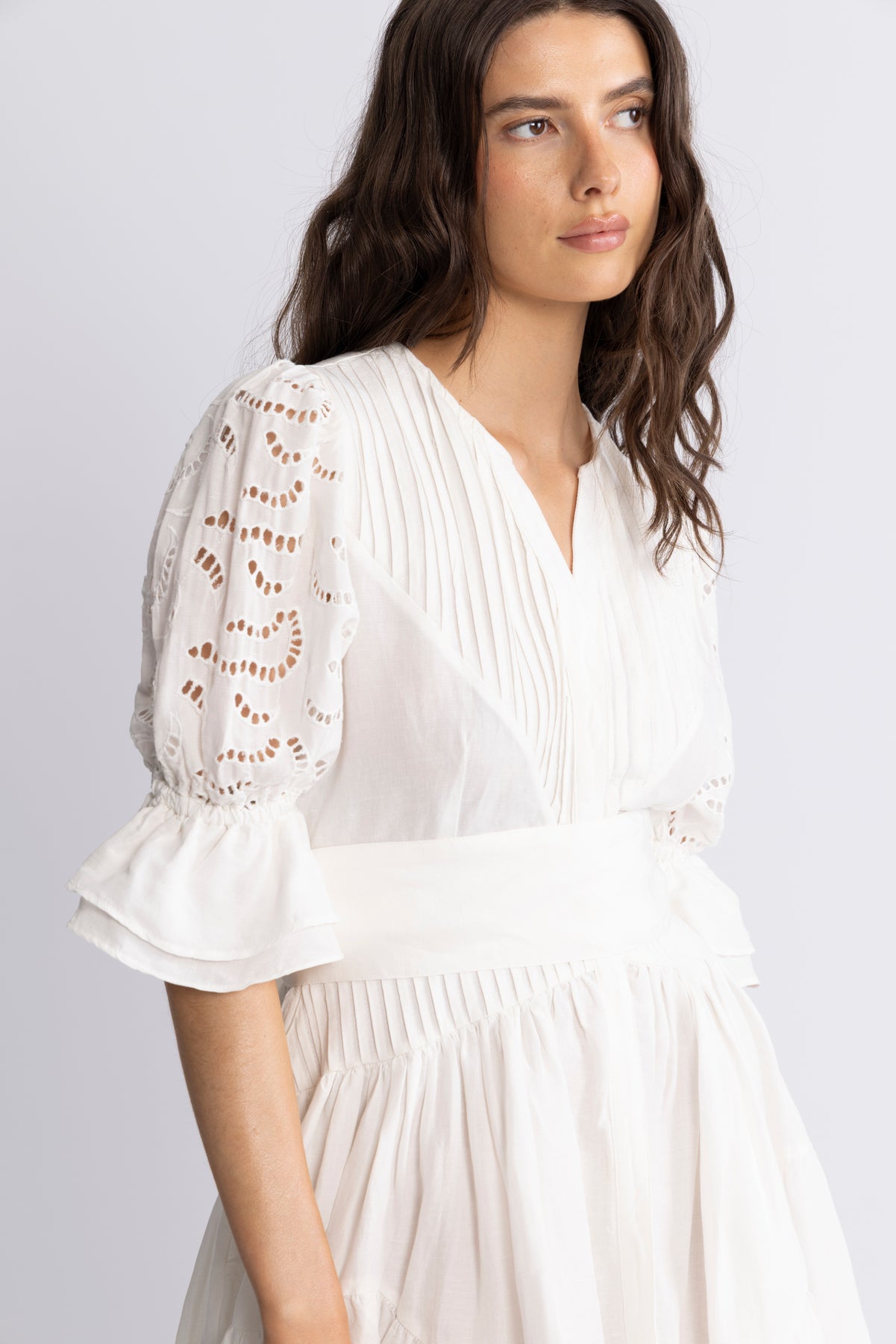 Coco Short Dress - Offwhite