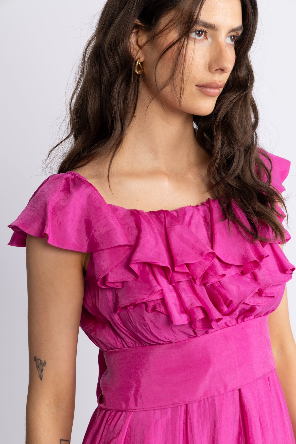 Wow Senorita Klänning - Hot Pink