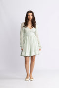 Wow Short Dress - Soft Pistachio