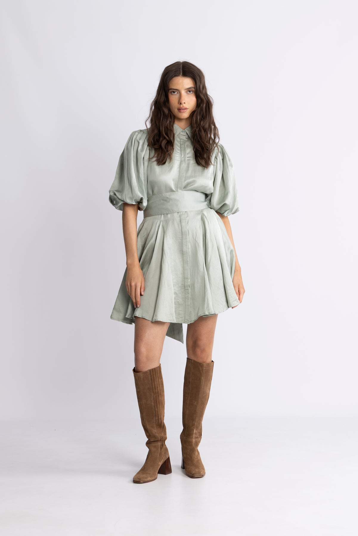 Bon Weekend Dress - Soft Pistachio