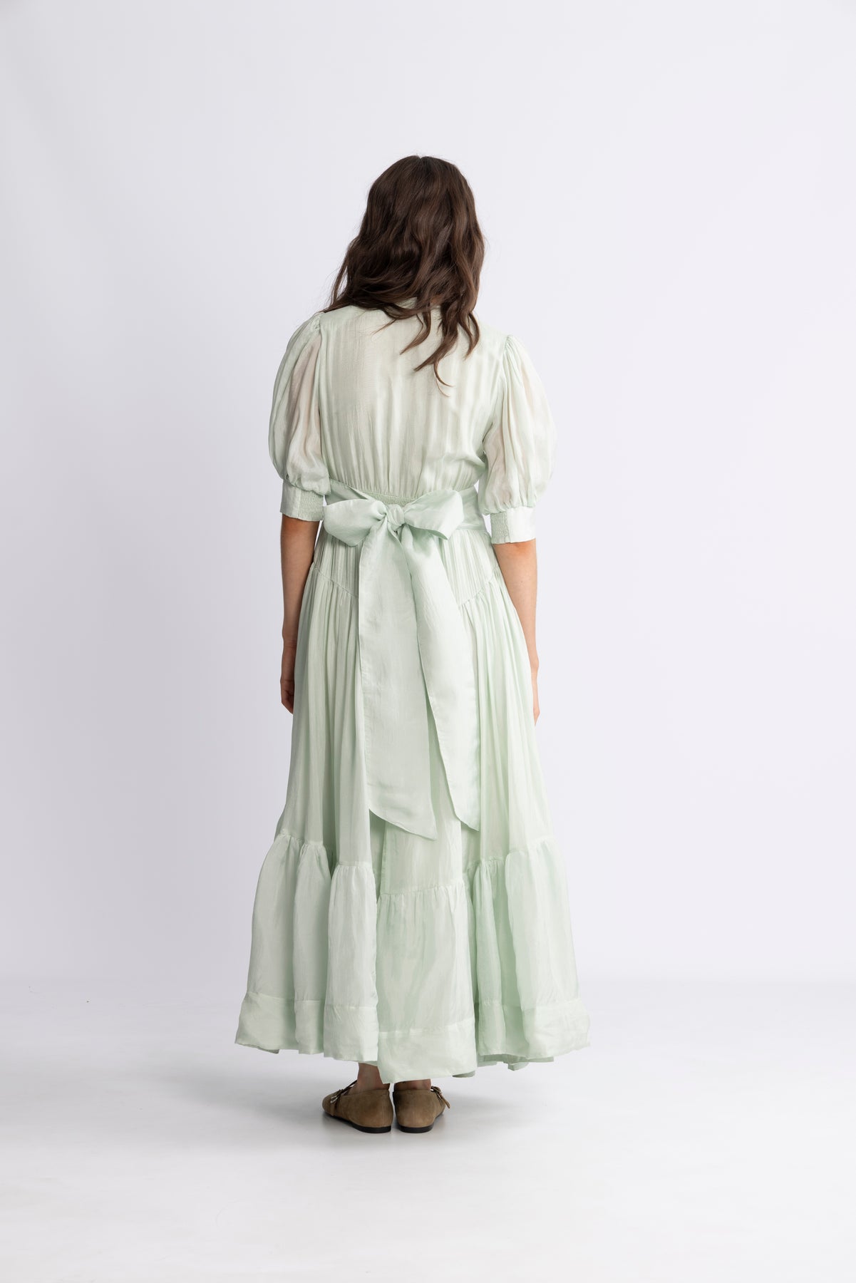Wow Long Dress - Soft Pistachio