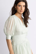 Wow Long Dress - Soft Pistachio