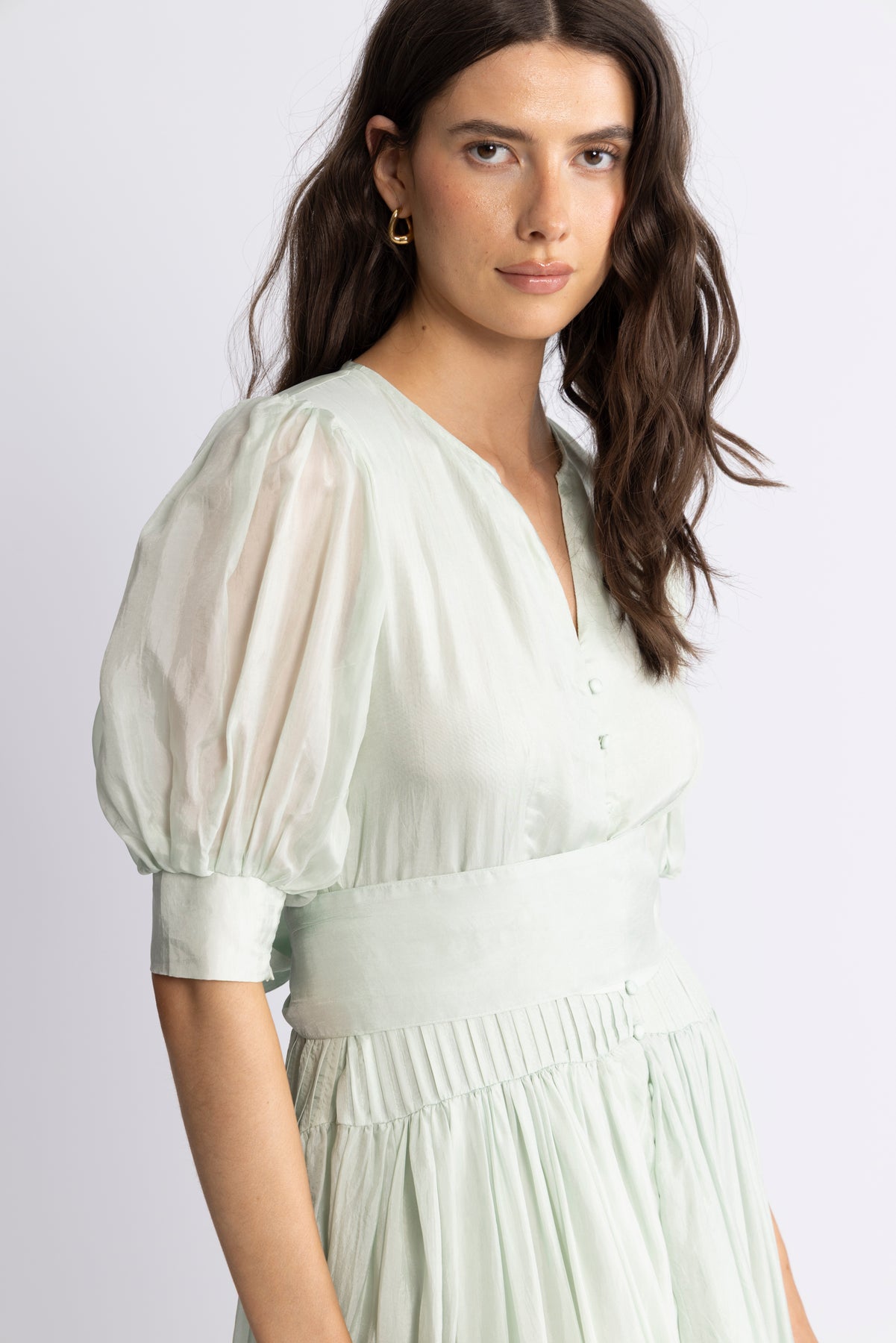 Wow Long Dress - Soft Pistachio