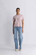 Sacamino Ss T-Shirt - Ice Egret