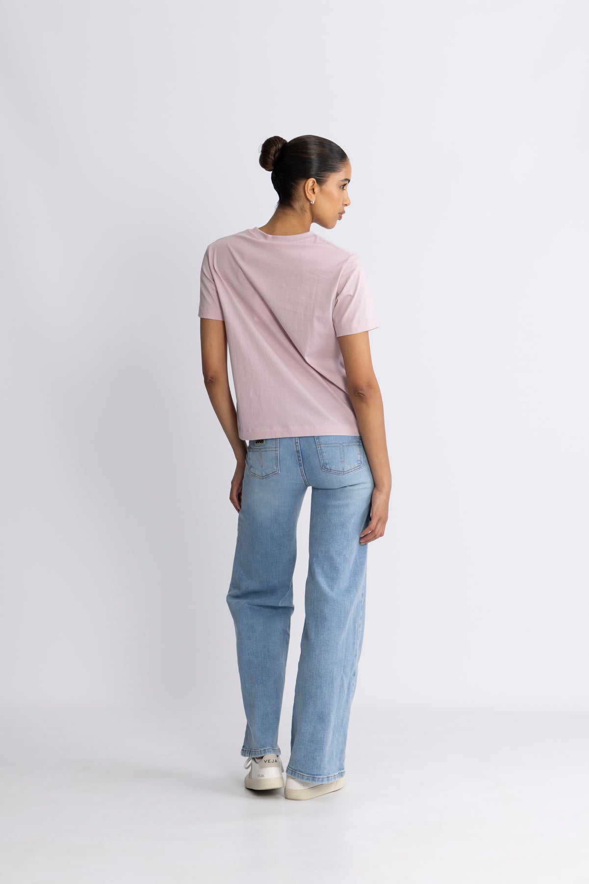 Sacamino Ss T-Shirt - Ice Egret