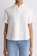 Mina SS Shirt - Egret