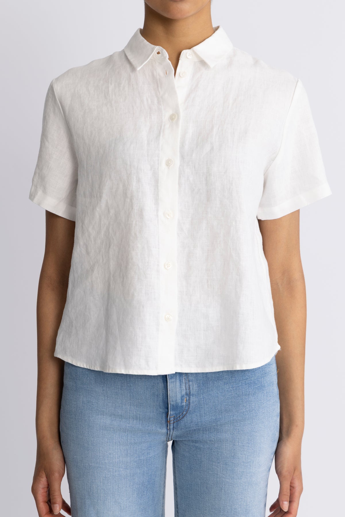 Mina SS Shirt - Egret