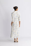 Y.A.S Yassavanna Long Shirt Dress - Star White