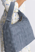 Big Dandy Braided Suede - Jeans med guld