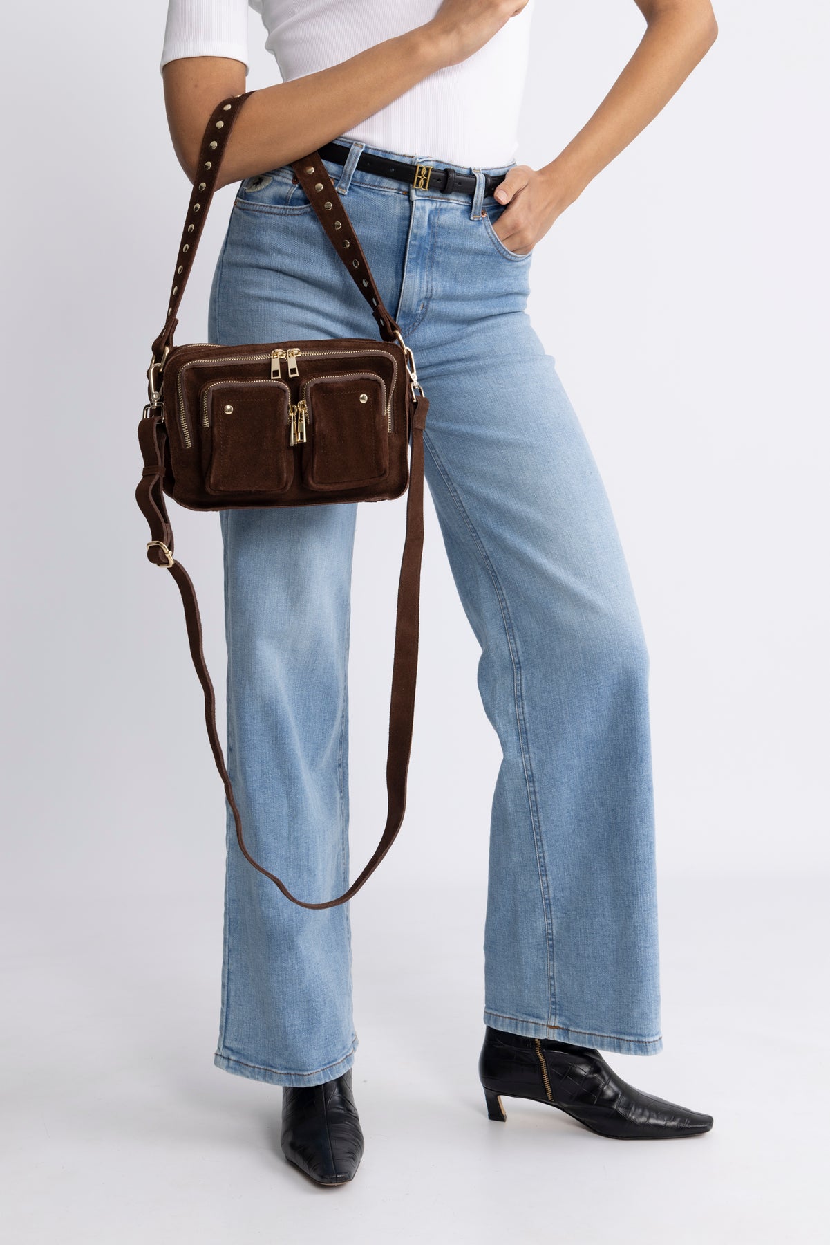 Ellie Suede - Dark Brown