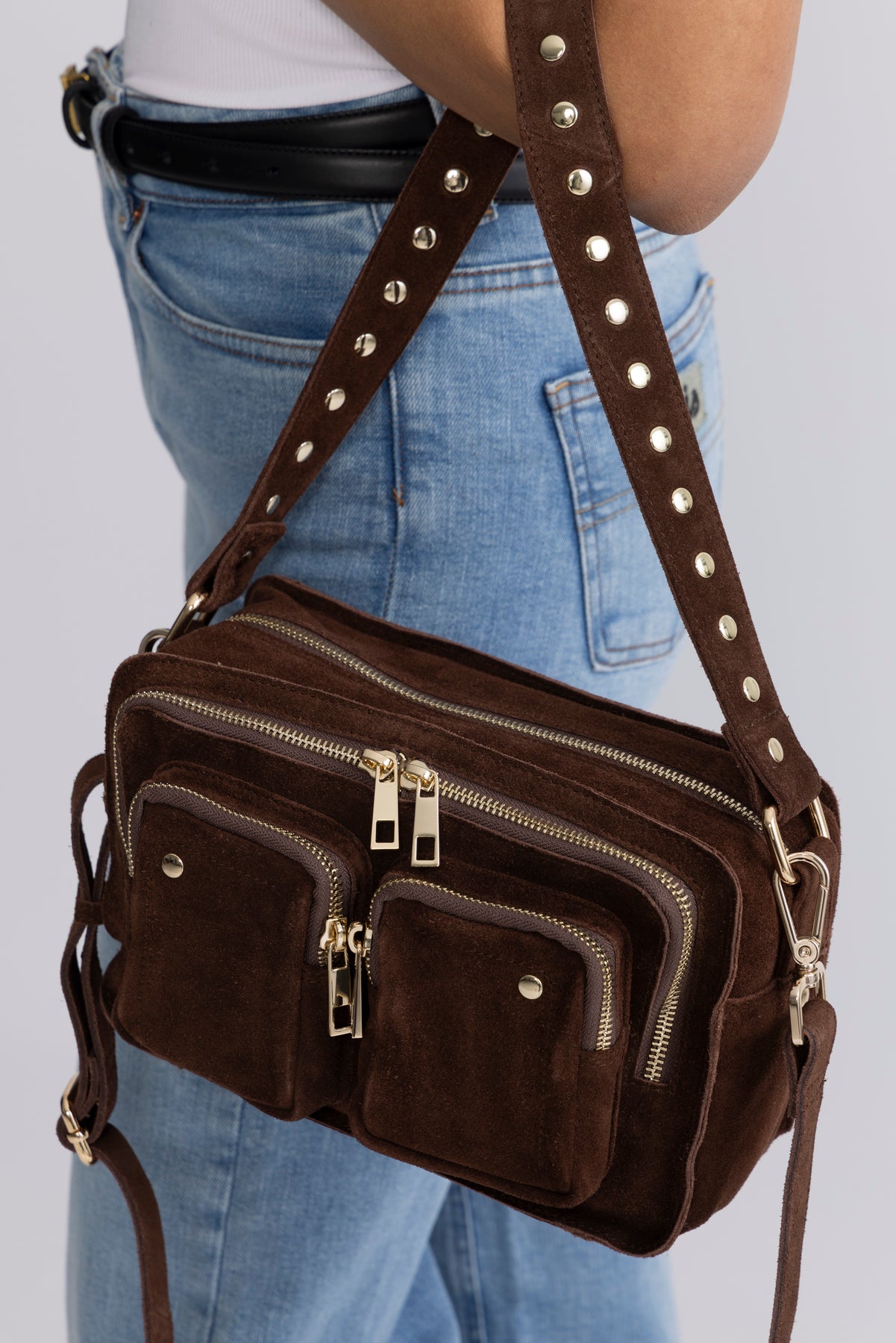 Ellie Suede - Dark Brown