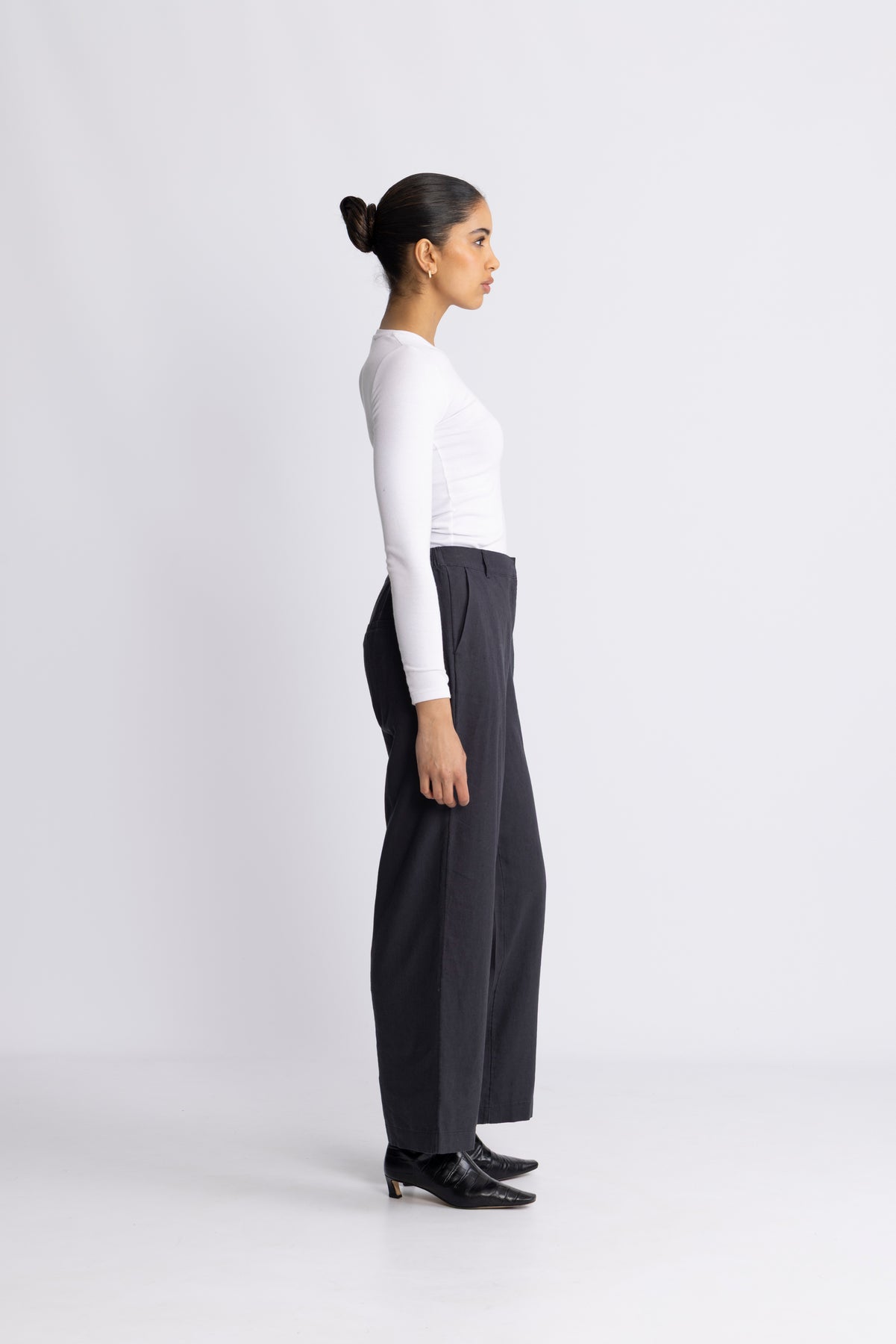 Pennie Ginia HW Pants - Phantom
