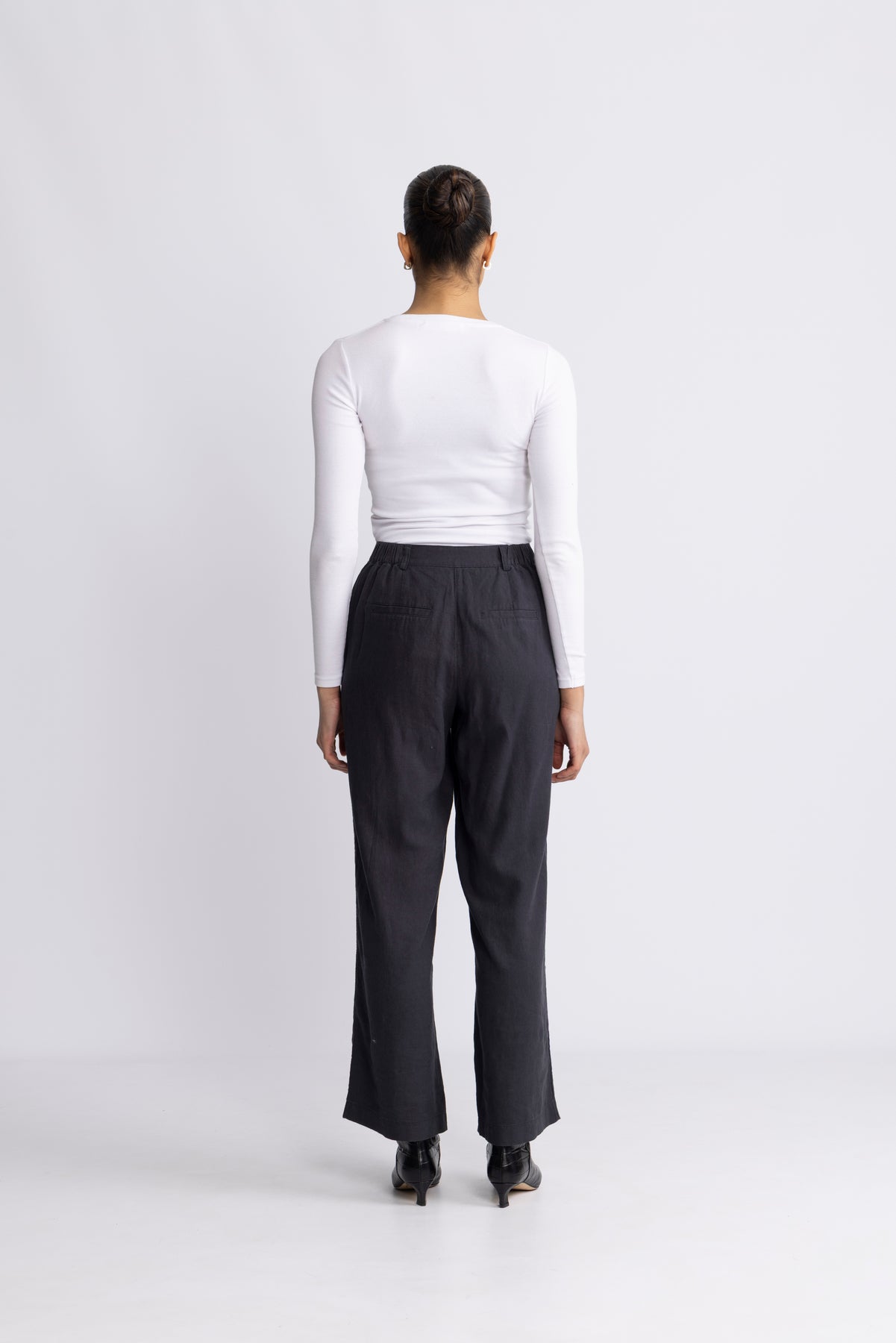 Pennie Ginia HW Pants - Phantom
