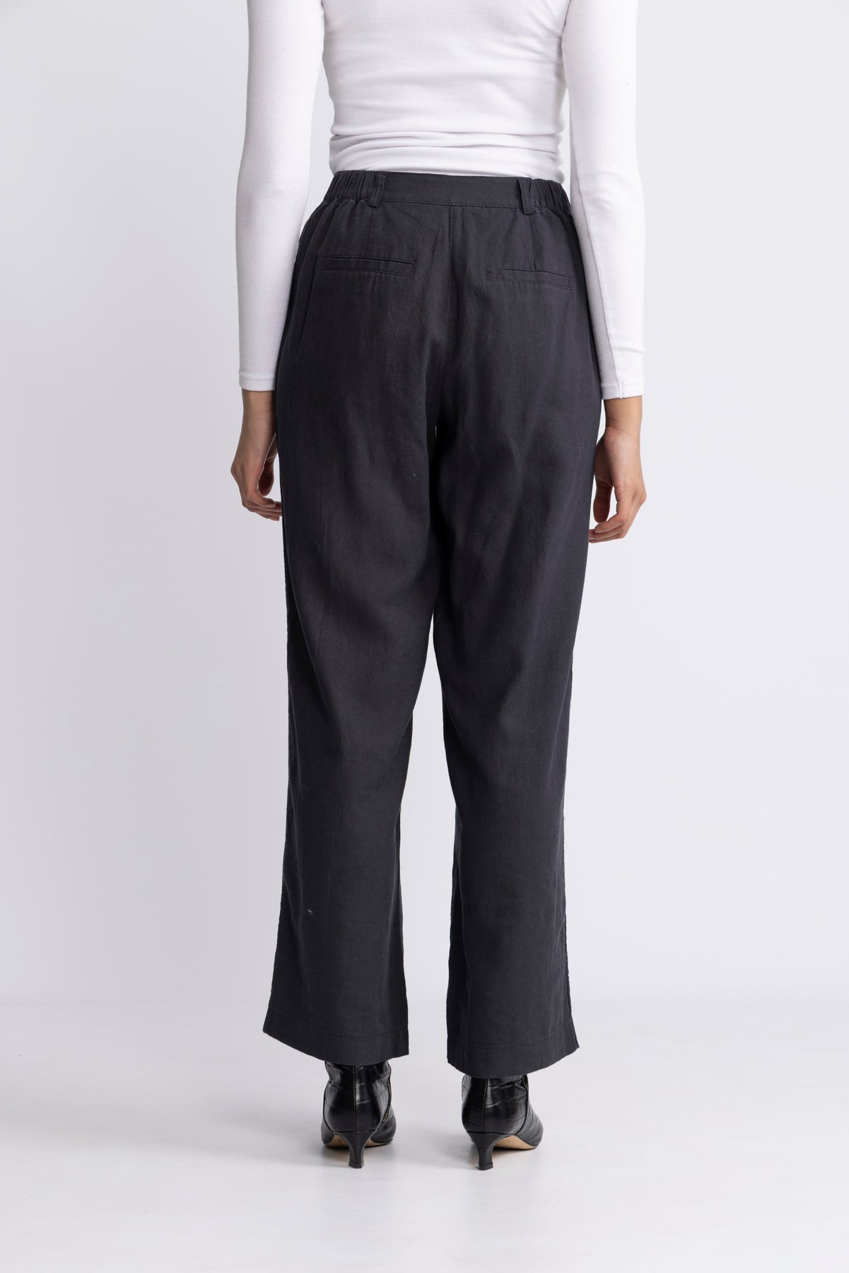 Pennie Ginia HW Pants - Phantom