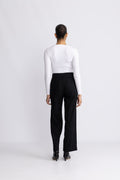 Tania-Rita Mw Wide Pant Noos - Black