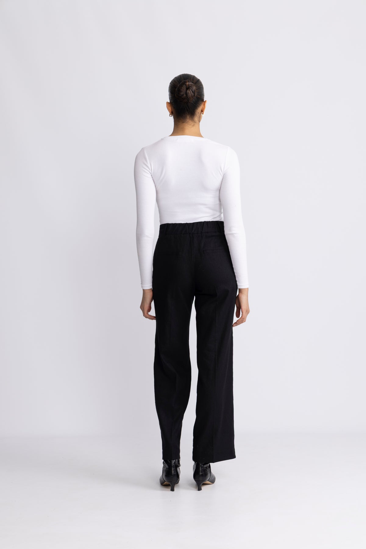 Tania-Rita Mw Wide Pant Noos - Black