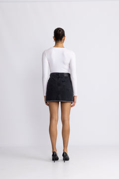 Parton Skirt - Washed Black