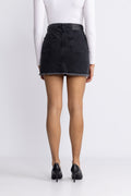 Parton Kjol - Washed Black