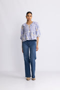 Sansa Shirt - Blue Mix