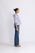 Sansa Shirt - Blue Mix