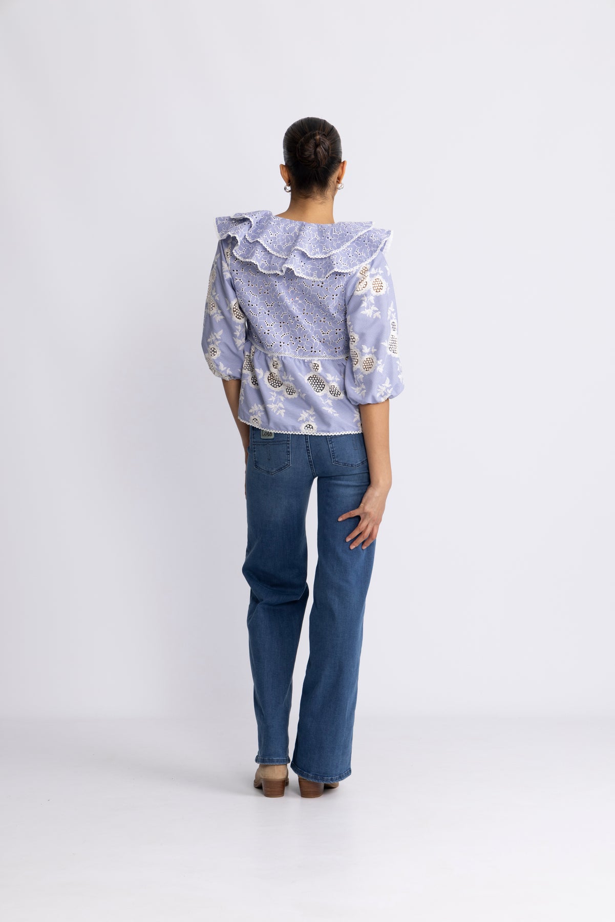 Sansa Shirt - Blue Mix