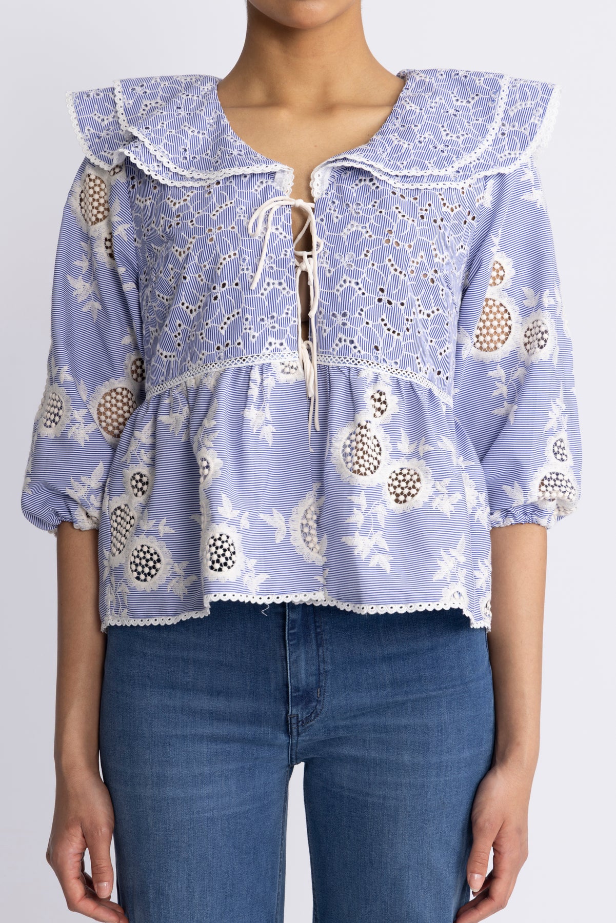 Sansa Shirt - Blue Mix