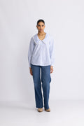 Sarah Shirt - Blårandig