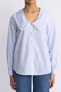 Sarah Shirt - Blårandig