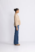 Matti Blouse Poplin - Sand