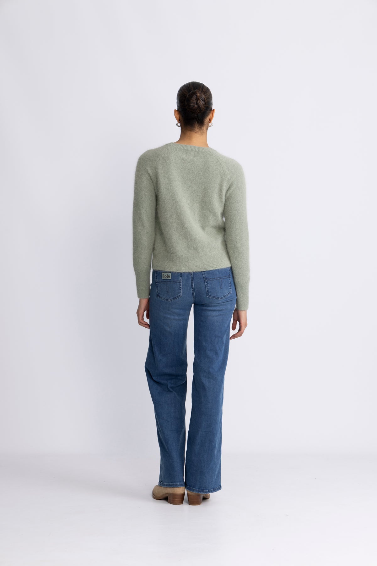 Eva Cardigan - Ljusgrön