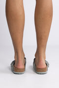 Birkenstock Boston Suede Leather Narrow - Pure Sage